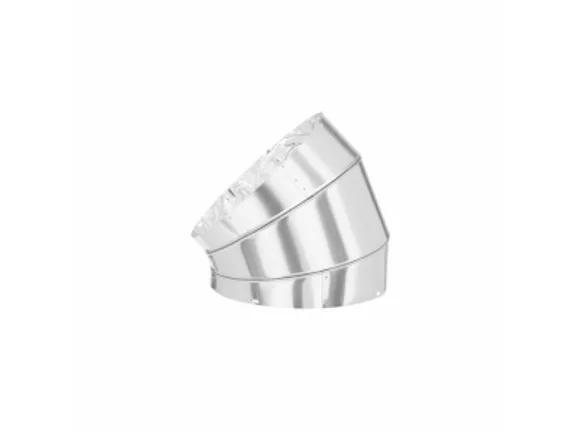 Adjustable elbow section for routing a VELUX sun tunnel through an attic