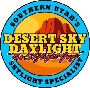Desert Sky Daylight - Southern Utah's Skylight Specialist badge logo